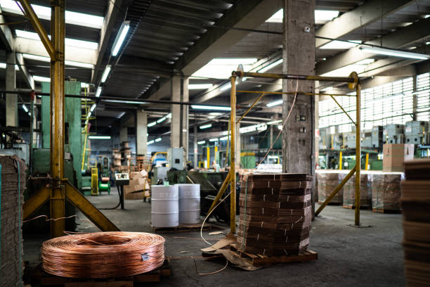 General view of an metal industry